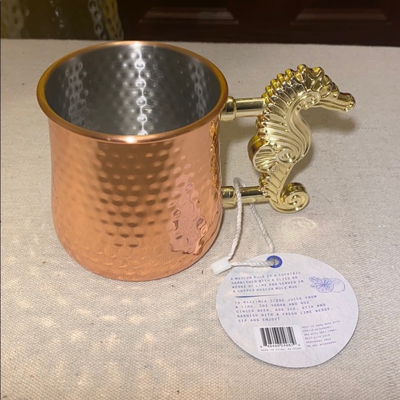 Seahorse Moscow Mule Mug - Picture 8 of 15